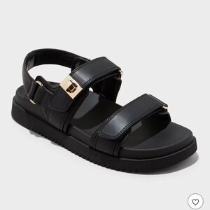 Women's Jonie Footbed Sandals - A New Day